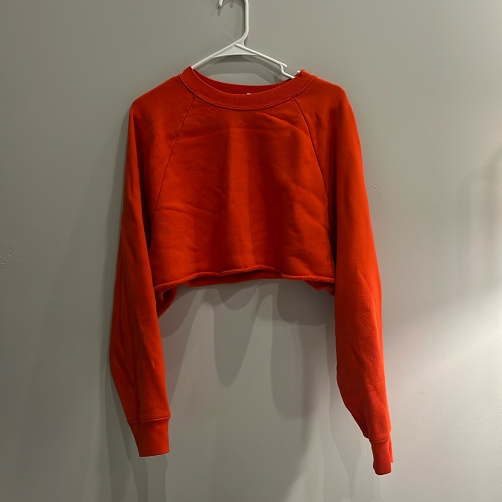 Alo yoga cropped crew neck